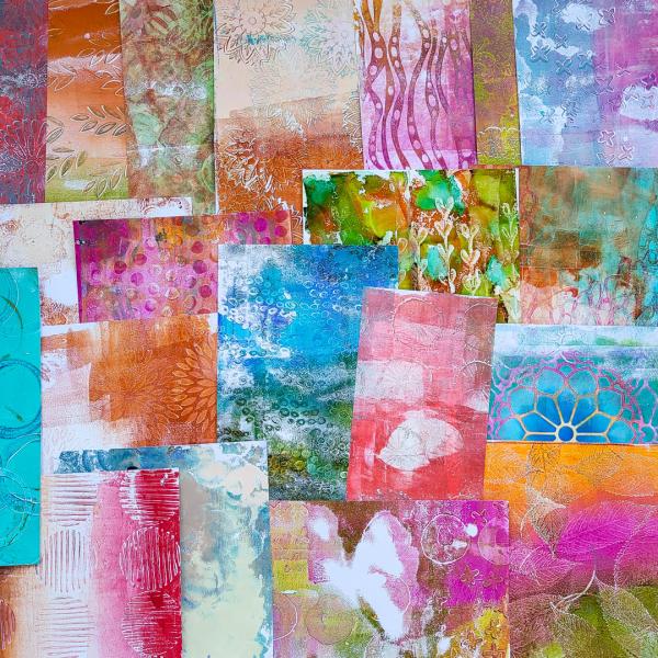 Collagepapier Päckchen 2508
